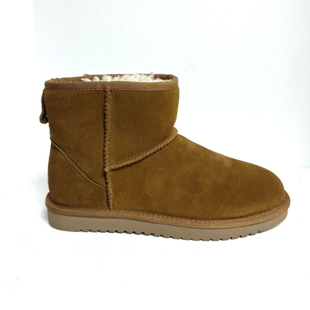 Koolaburra Mens Burra Mini Boot Chestnut Size 8 M